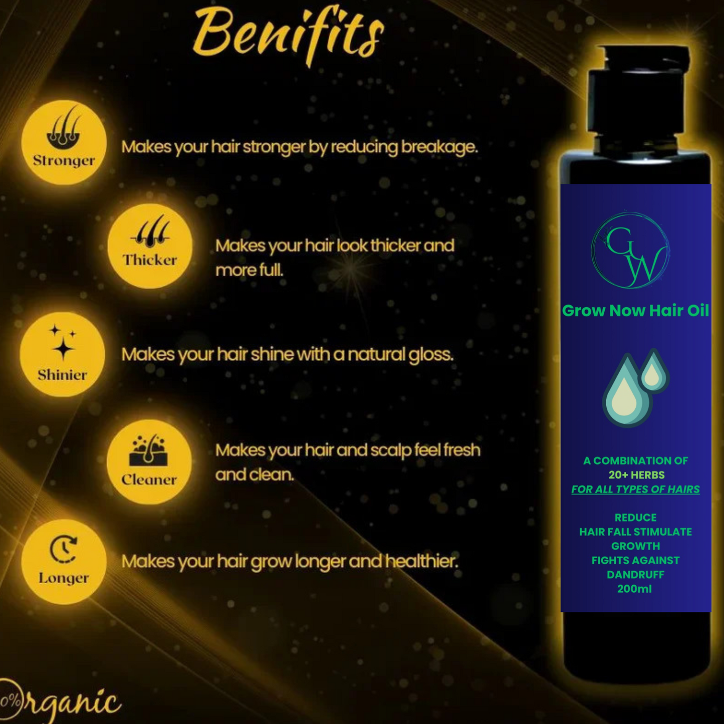 Grow Now Hair Oil